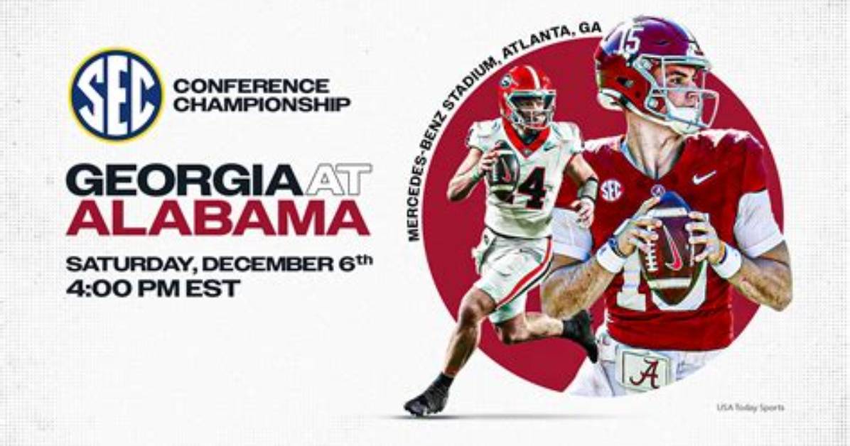 What Channel Is the Alabama Georgia Football Game on Tonight