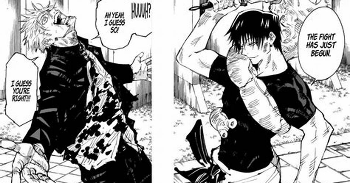What Chapter Does Gojo Fight Toji?