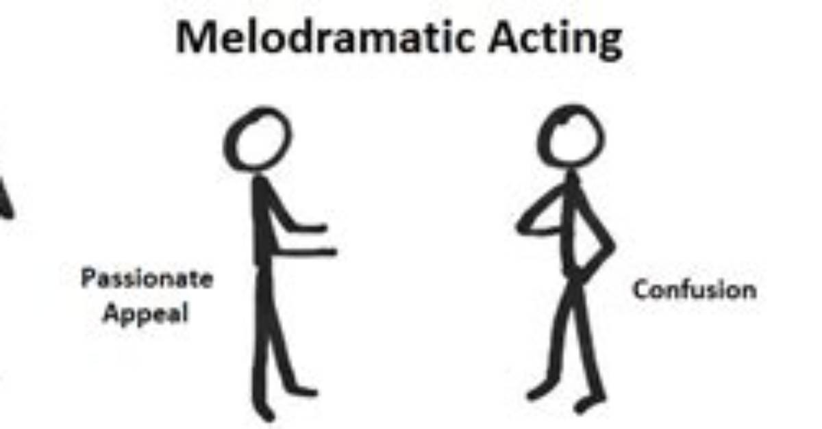 What Characterises Melodramatic Acting?