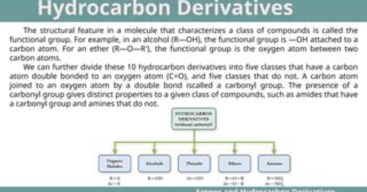 What Characterizes a Hydrocarbon