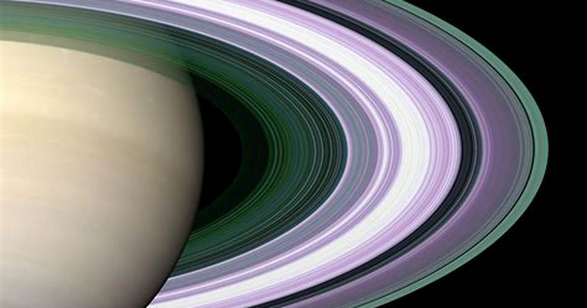 What Color Are Saturn's Rings