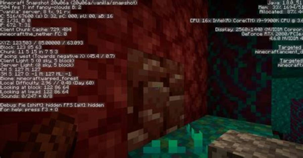 What Coordinates Are Netherite in Minecraft