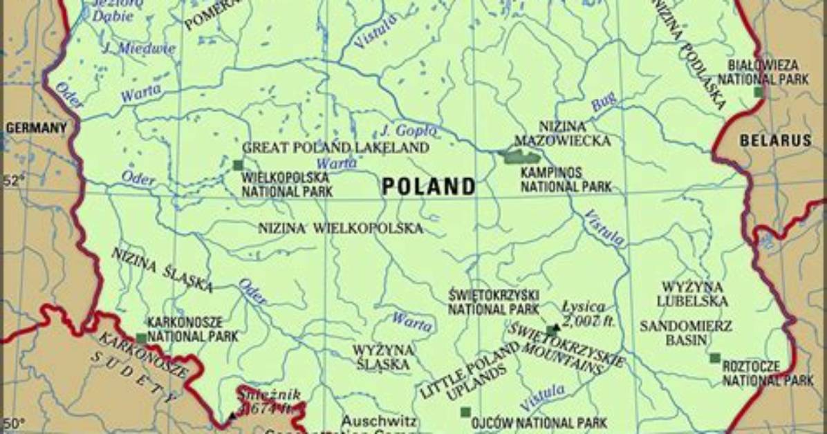 What Countries Surround Poland - Lisbd-Net. Com