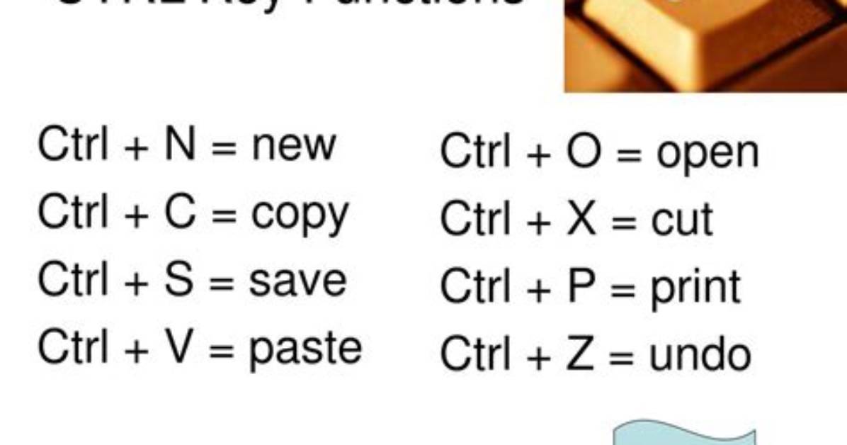 What Ctrl v Means?
