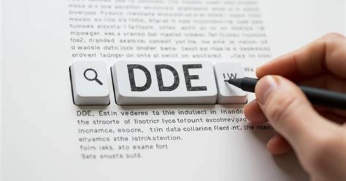 What Dde Means