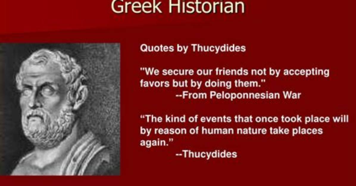 What Did Thucydides Write