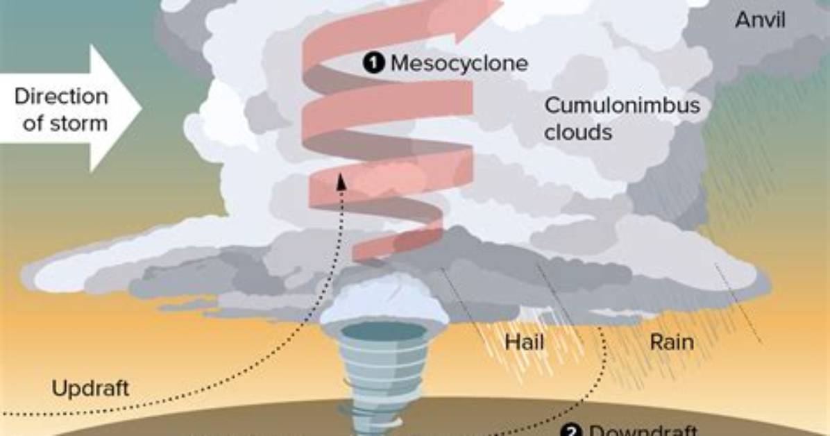 What Direction Do Tornadoes Rotate