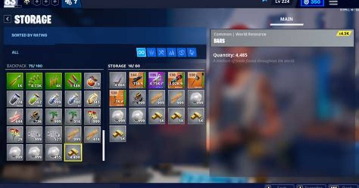 What Do Bars Do in Fortnite