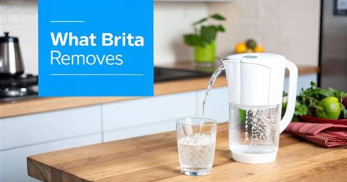 What Do Brita Filters Not Remove?