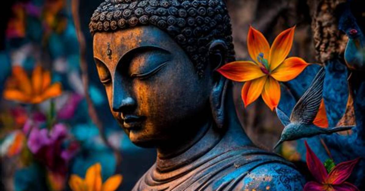 What Do Flowers Represent in a Buddhist Shrine