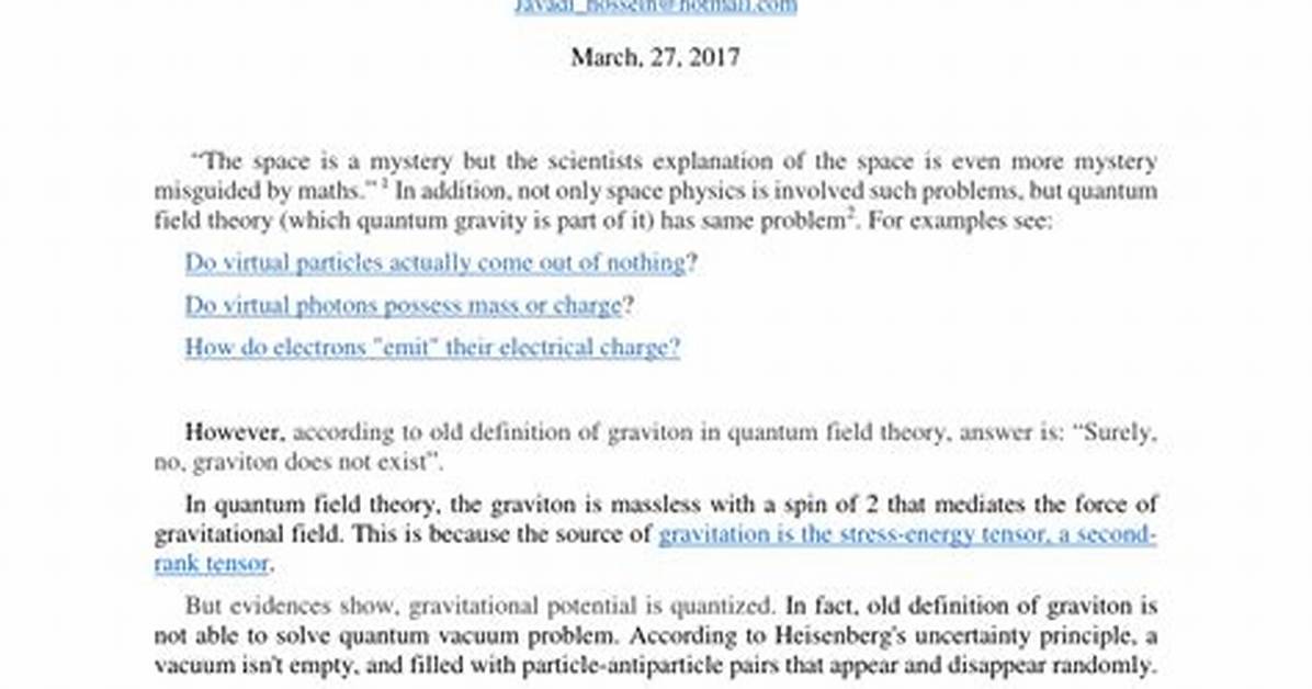 What Do Gravitons Do?