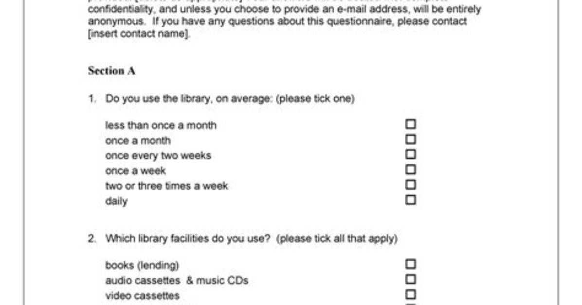 What Do Questionnaires Do?