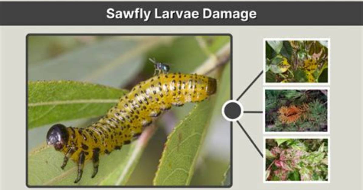What Do Sawfly Larvae Turn into?