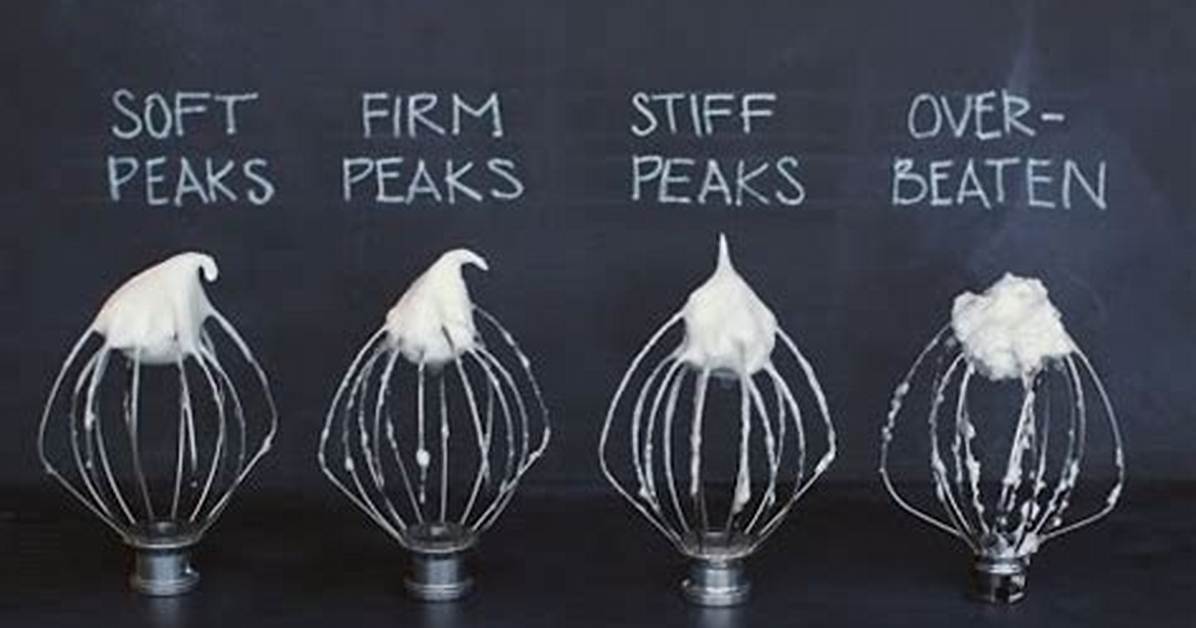 What Do Stiff Peaks Look Like