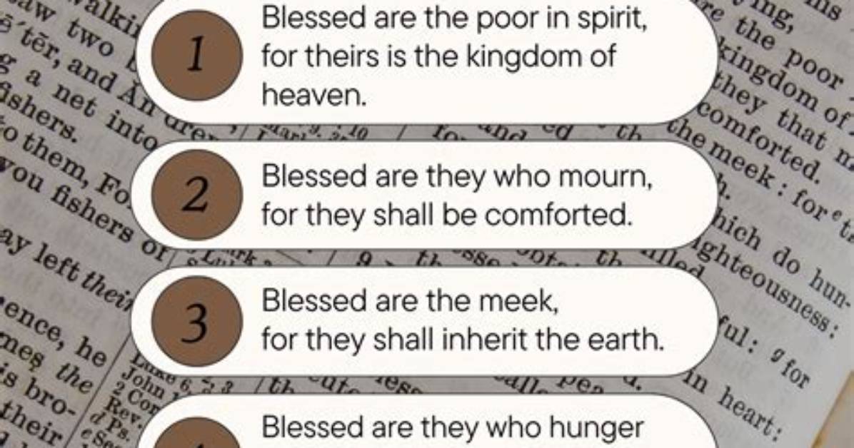 What Do the Beatitudes Symbolize?