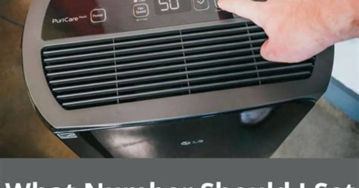 What Do the Numbers on a Dehumidifier Mean