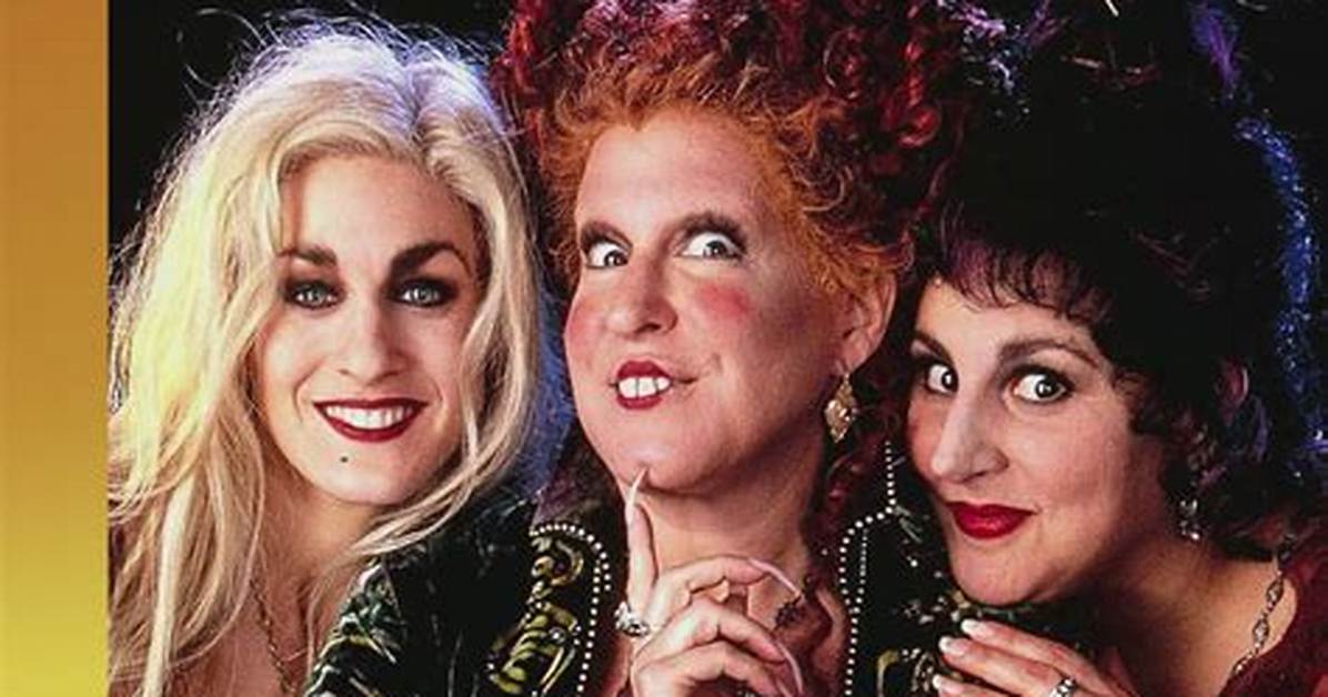 What Do the Sanderson Sisters Use as Brooms? – Celebrity