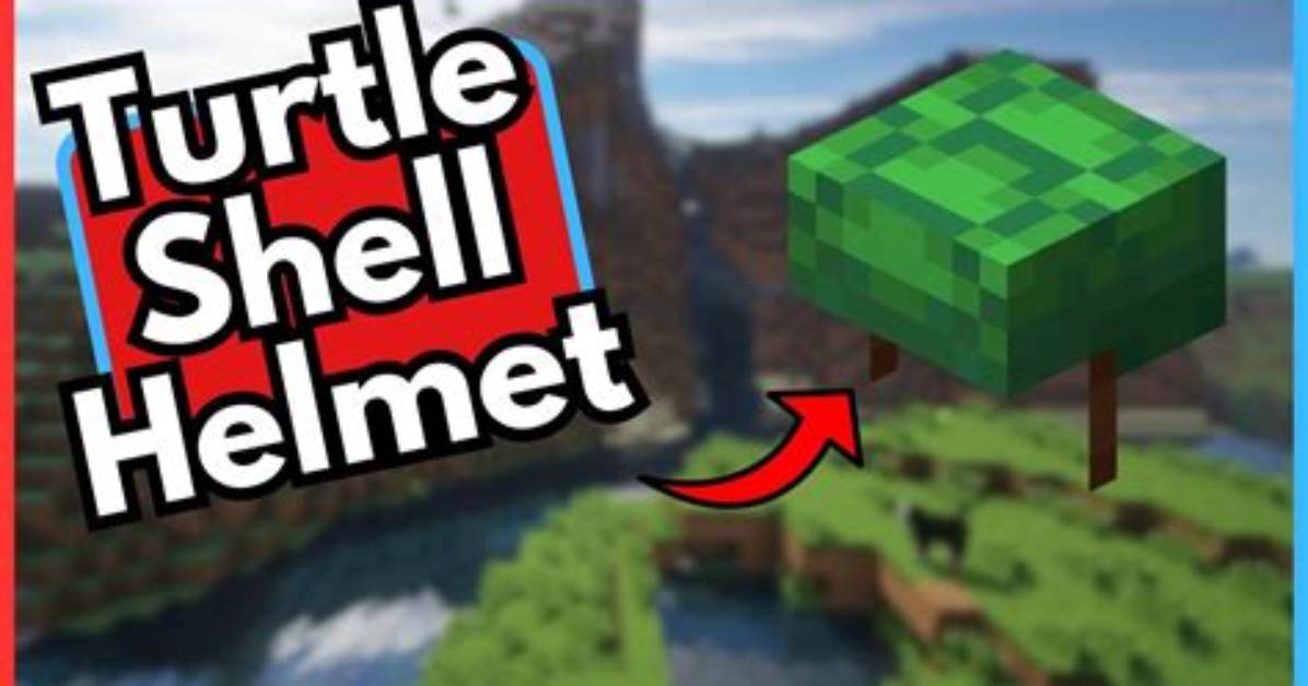 What Do Turtle Helmets Do in Minecraft