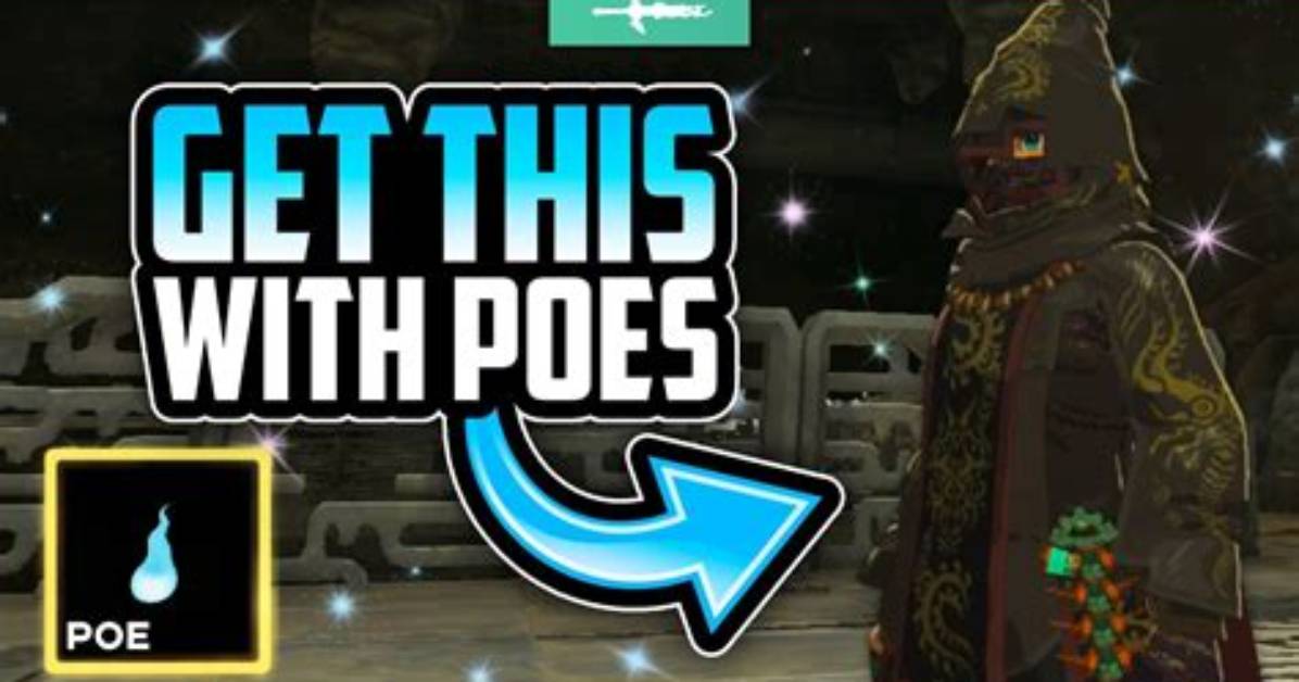 What Do You Do with Poes in Zelda Tears of the Kingdom