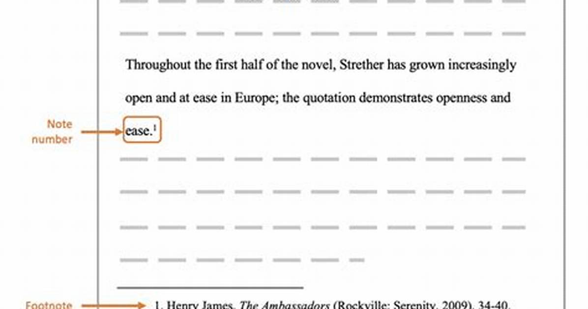 What Do You Put in a Footnote?