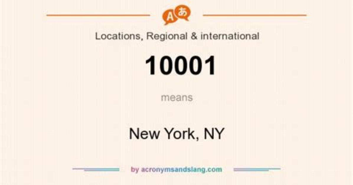 What Does 10001 Mean?