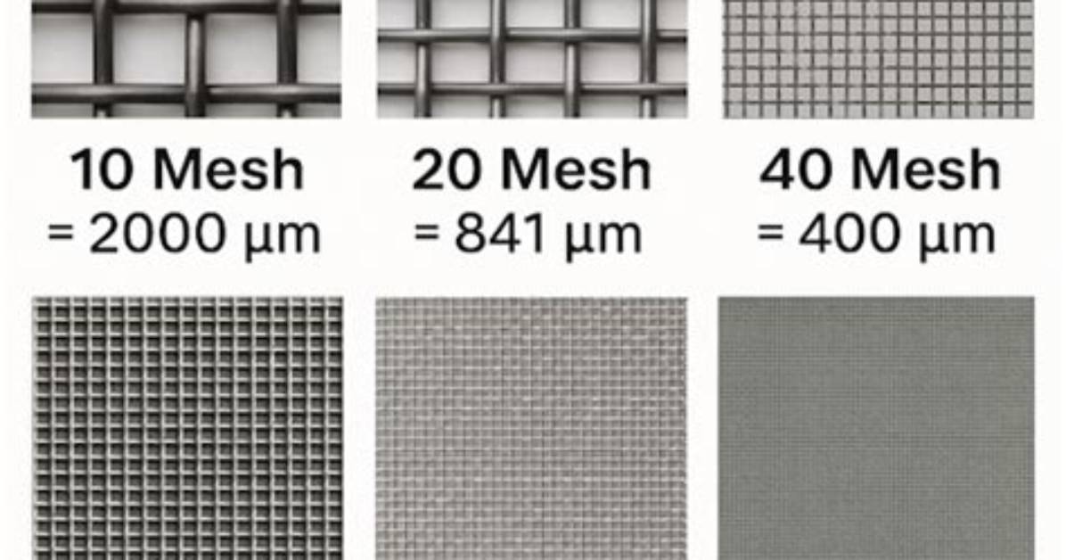 What Does 20×20 Mesh Mean