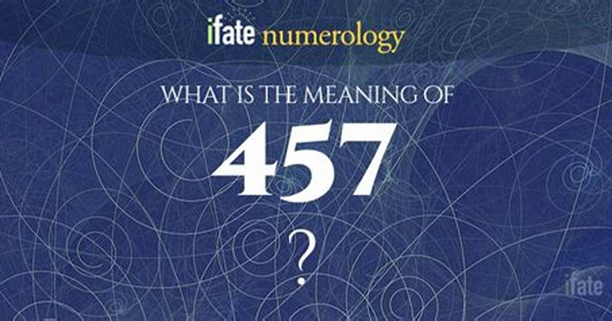 What Does 457 Mean