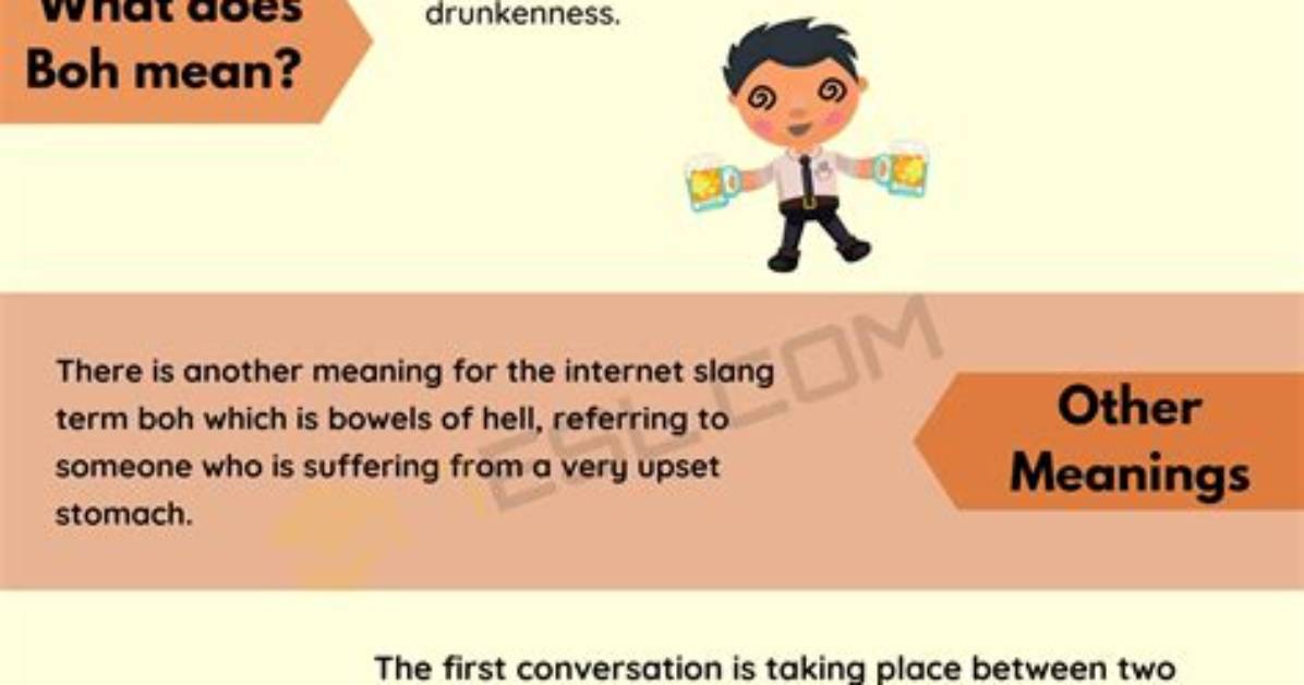 What Does a Boh Mean