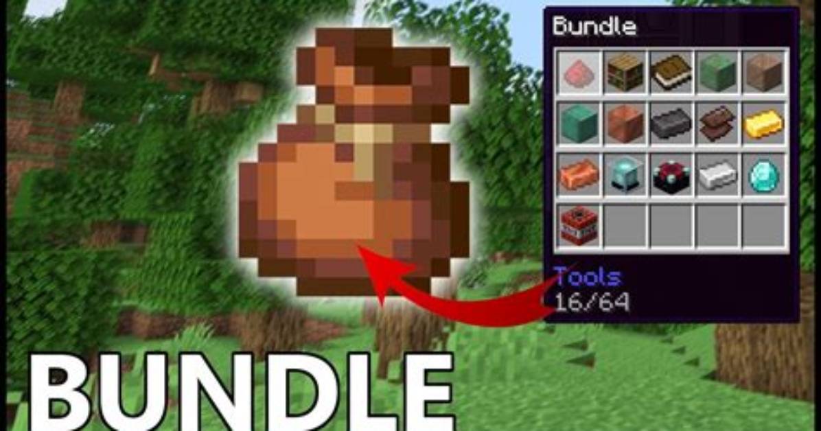 What Does a Bundle Do in Minecraft