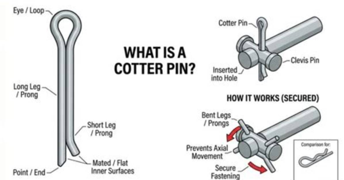 What Does a Cotter Pin Do