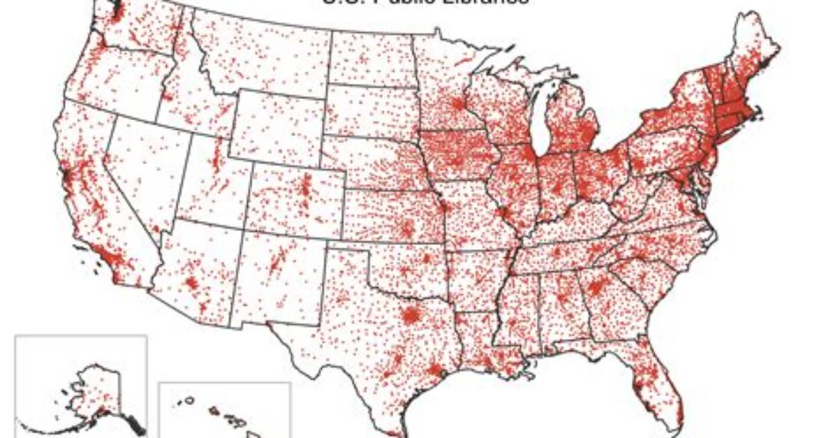 What Does a Distribution Map Show?