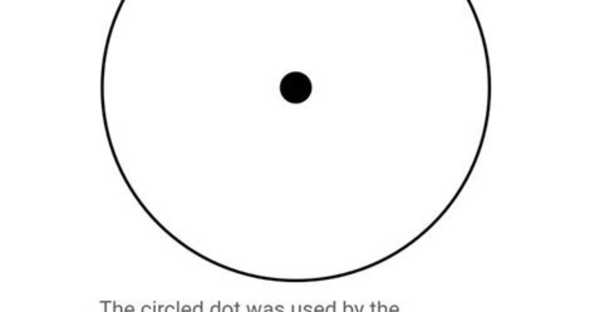 What Does a Dot in a Circle Mean?