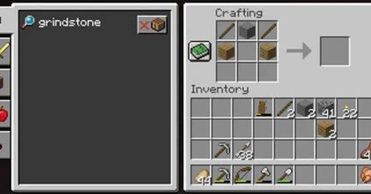 What Does a Grindstone Do in Minecraft
