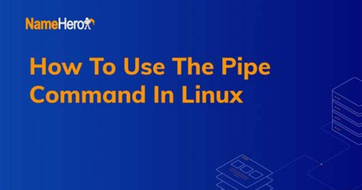 What Does a Pipe Do in Linux?