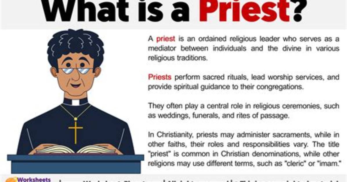 What Does a Priest Means