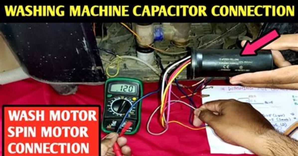 What Does a Washing Machine Capacitor Do