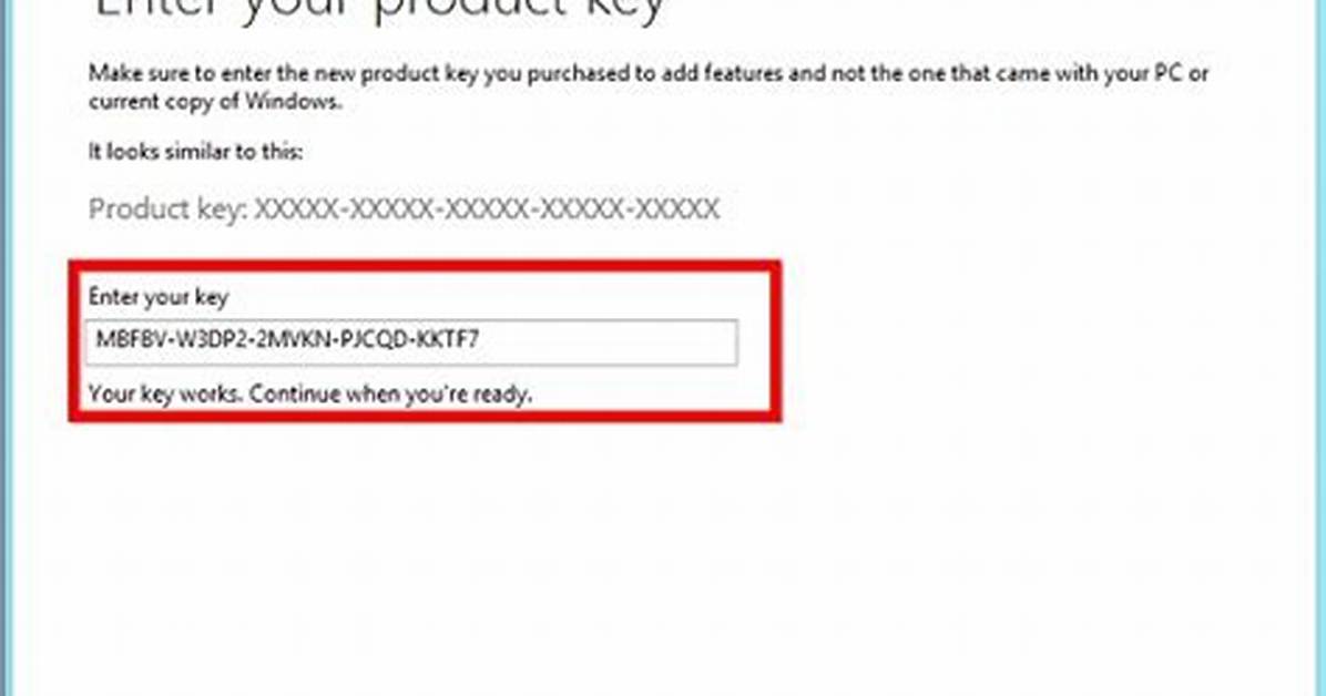 What Does a Windows Activation Key Look Like?