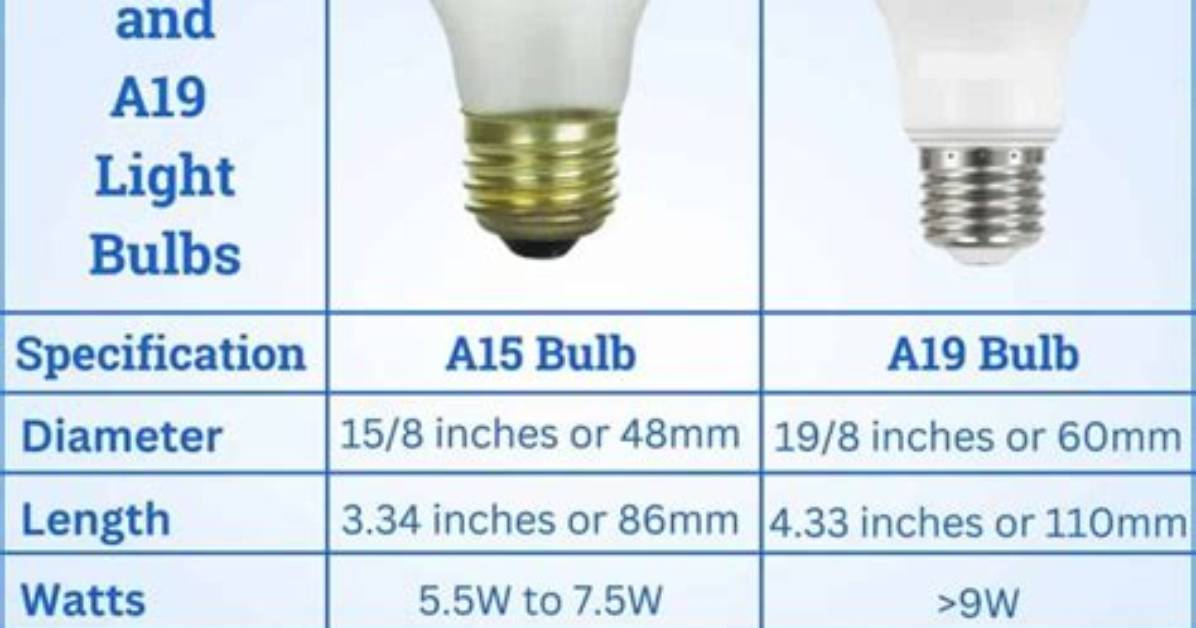 What Does A15 Bulb Fit