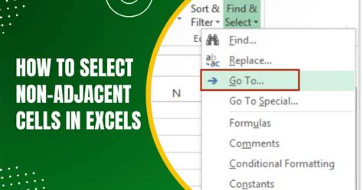 What Does Adjacent Cell Mean in Excel