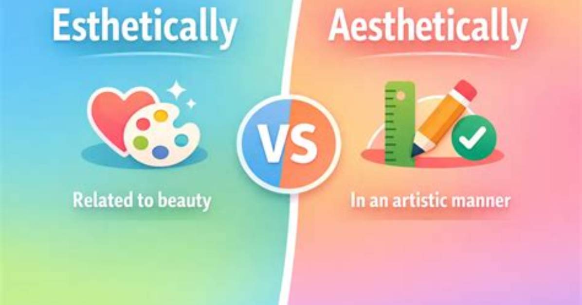 What Does Aesthetically Mean?