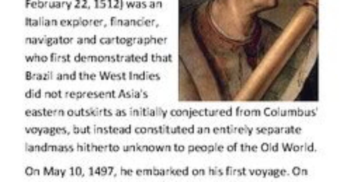 What Does Amerigo Mean