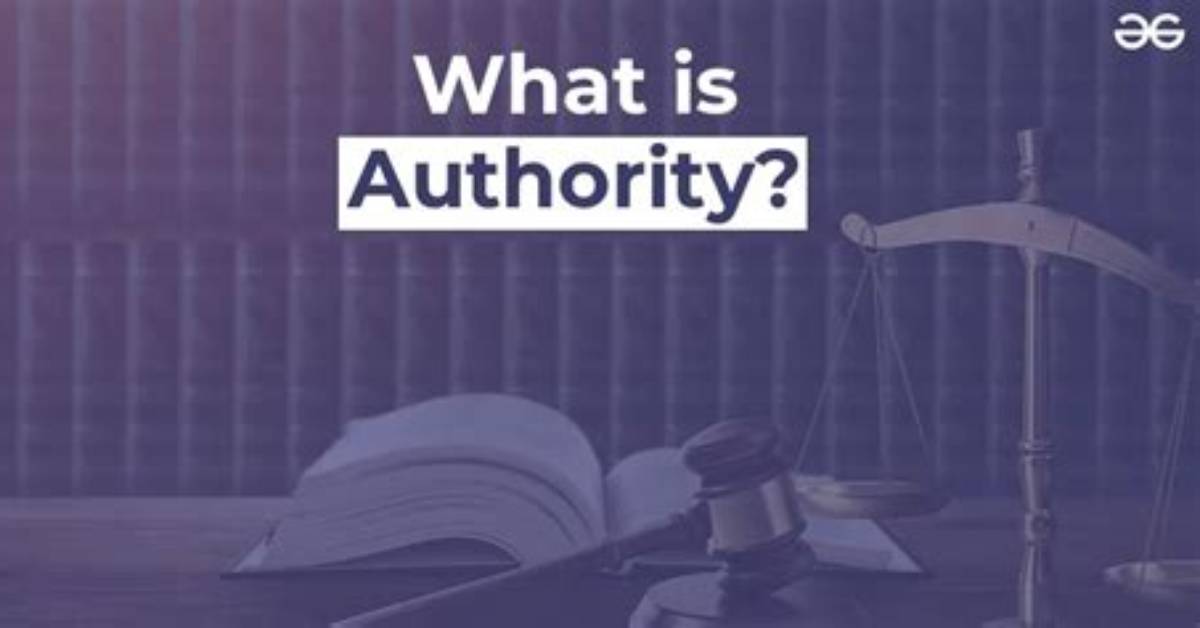 What Does an Authority Do?