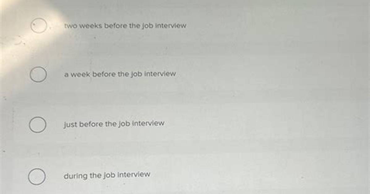 What Does an Interviewer Look for?