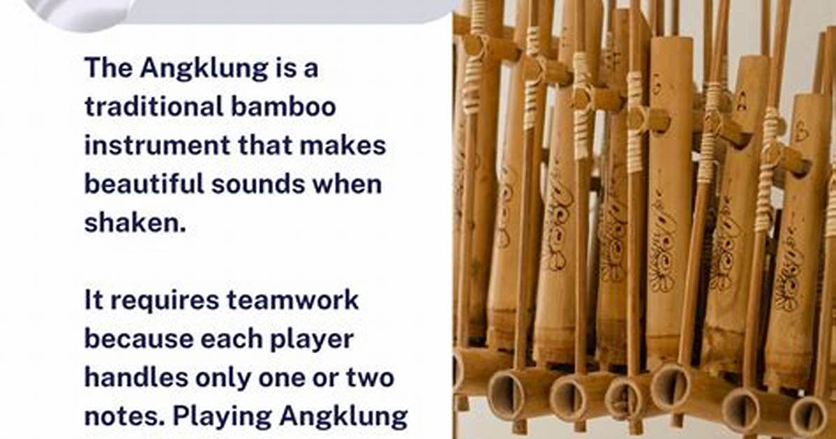 What Does Angklung Mean?