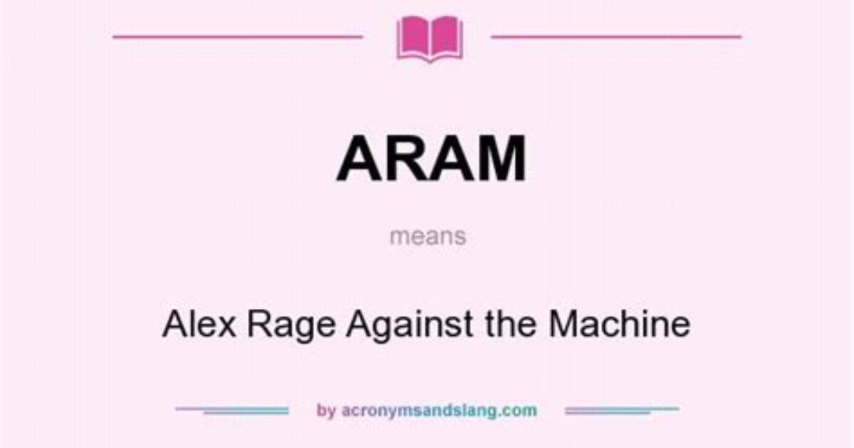 What Does Aram Mean?