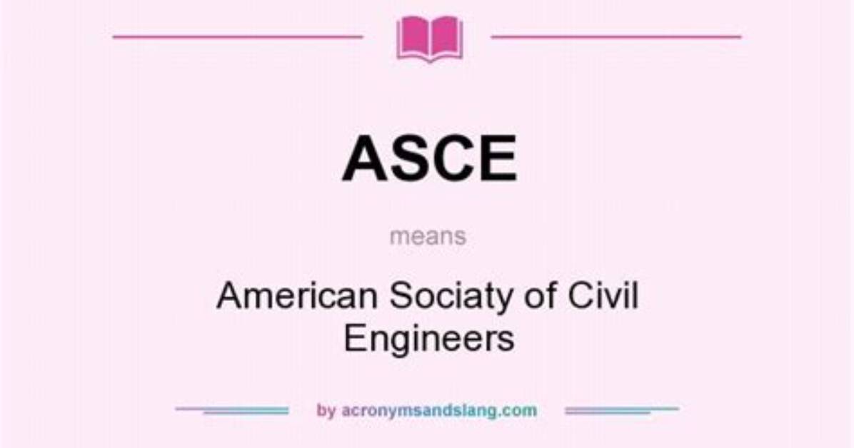 What Does Asce Mean?