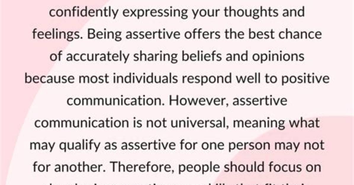 What Does Assertiveness Is Unfeminine Mean?