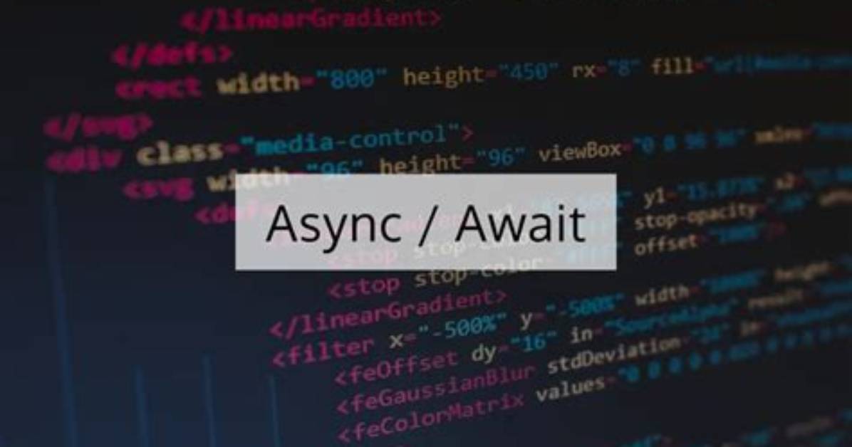 What Does Async Await Do