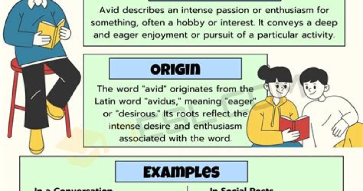What Does Avid Mean in a Sentence