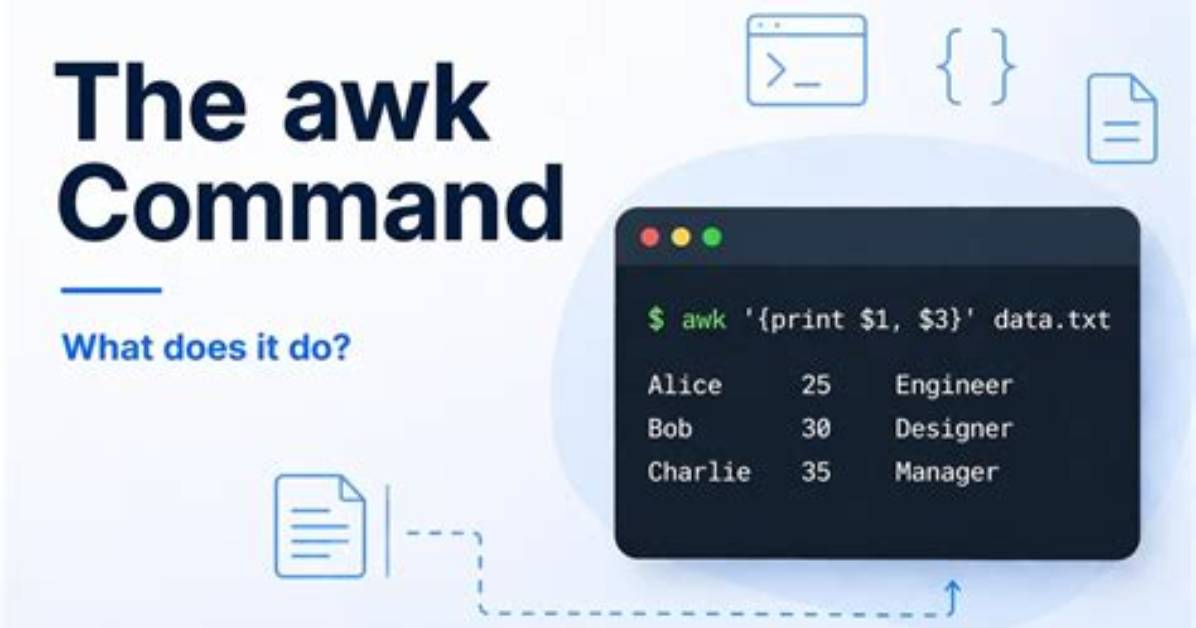 What Does Awk Do Linux?